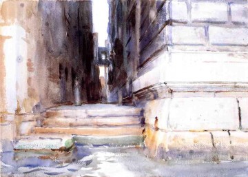 水彩 Painting - 宮殿の基礎2 ジョン・シンガー・サージェント 水彩